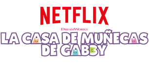 Logotipo del título «La casa de muñecas de Gabby»